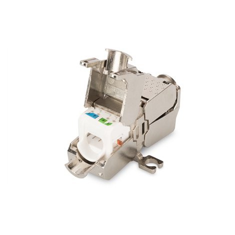Digitus | DN-93909 | Field Termination Coupler CAT 6A, 500 MHz for AWG 22-26, fully shielded, keyst. design, 26x35x80 - 4